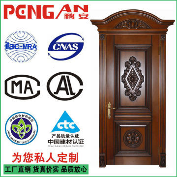 鹏安罗曼风情福州定制实木门 招商加盟，品质与环保并重——PM02木门引领家居新潮流